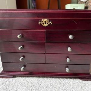 Cherry Wood Jewelry Chest by Thomas mmuseum